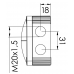 WISKA COMBI 85X85 IP66 GREY JUNCTION BOX